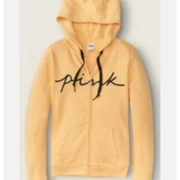 PINK Victoria's Secret Sweaters - Vs pink everyday full-zip hoodie